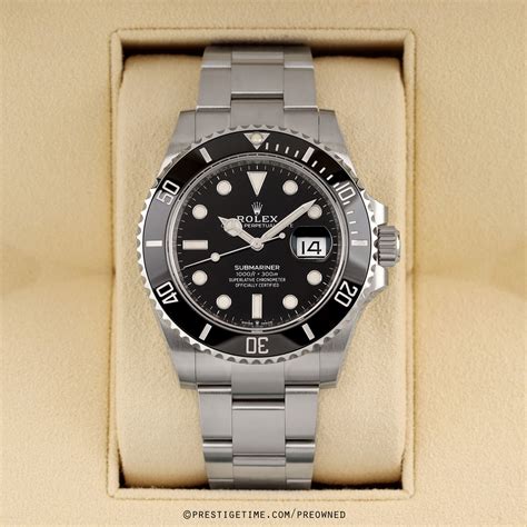 preowned rolex submariner|owned rolex submariner date.